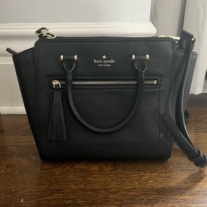 Kate Spade Black Leather Purse